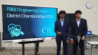  picture of winning team with cane
